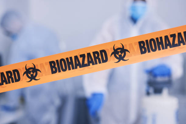 Professional Infectious Disease Decontamination technician working in Williamsburg, VA